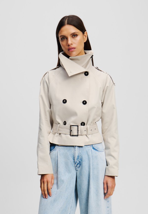 Leichte Jacke - cement