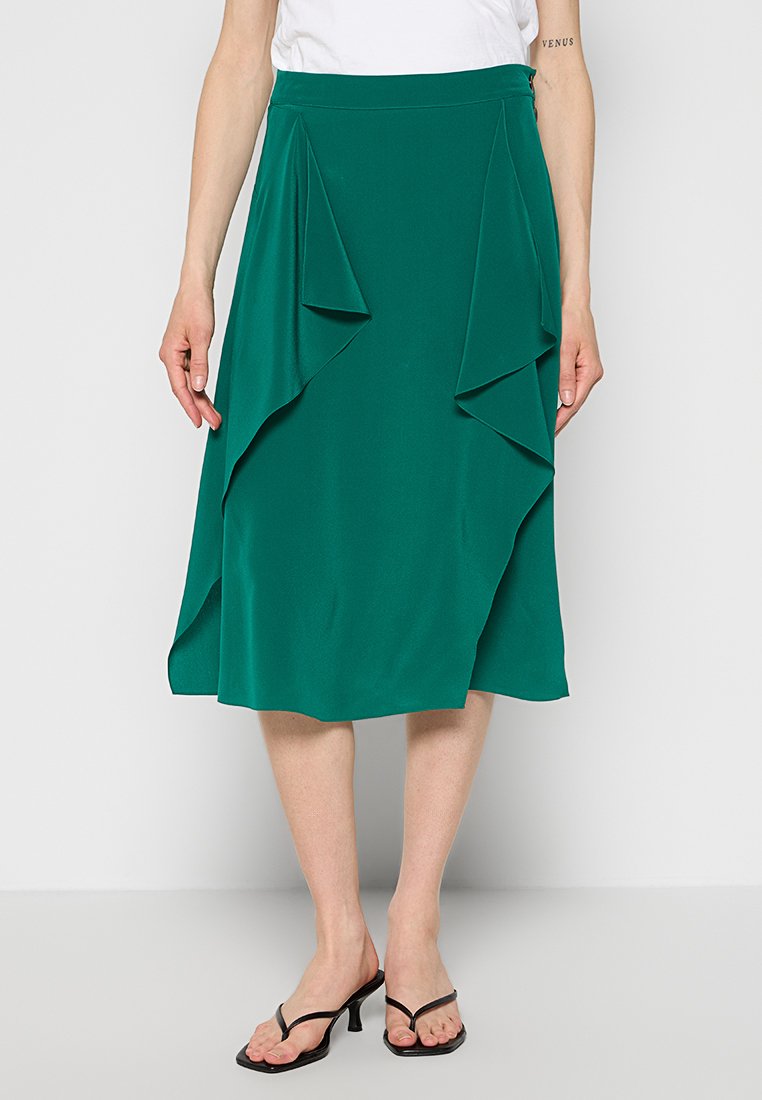 Coach A-lijn rok donkergroen Coach A-lijn rok donkergroen