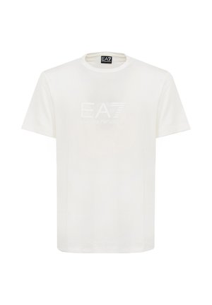 EA7 Emporio Armani T-SHIRT LUX LOGO - T-shirt con stampa - sugar swizzle
