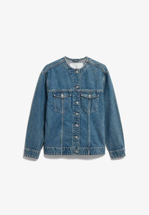 ARMEDANGELS, STRUCTURED - Jeansjacke - ligure