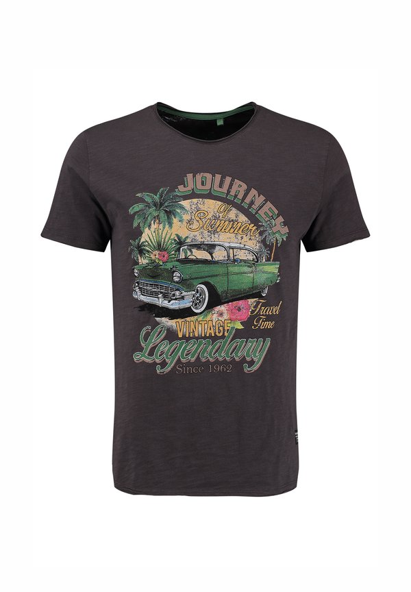 MT JOURNEY ROUND - T-Shirt print - anthra