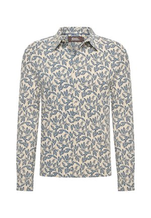 LONG HAUL - WITH PRINT - Vapaa-ajan kauluspaita - grey