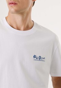 Pepe Jeans MILON - T-shirt print - white