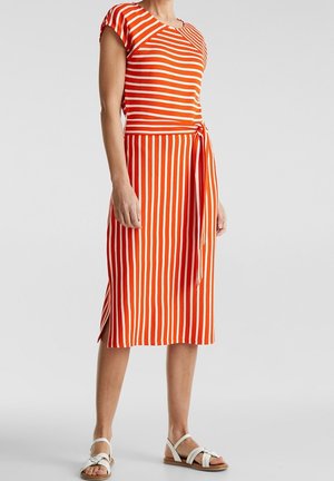 Žerzejové šaty - orange