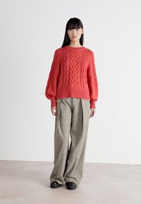 BOSS FORTA - Striktrøje - light/pastel red