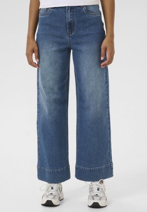 KAAMELIA - Relaxed fit jeans - medium blue denim