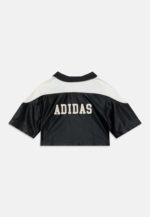 adidas STADIUM UNISEX - Sports T-shirt - black/off white/crystal linen — foto 2