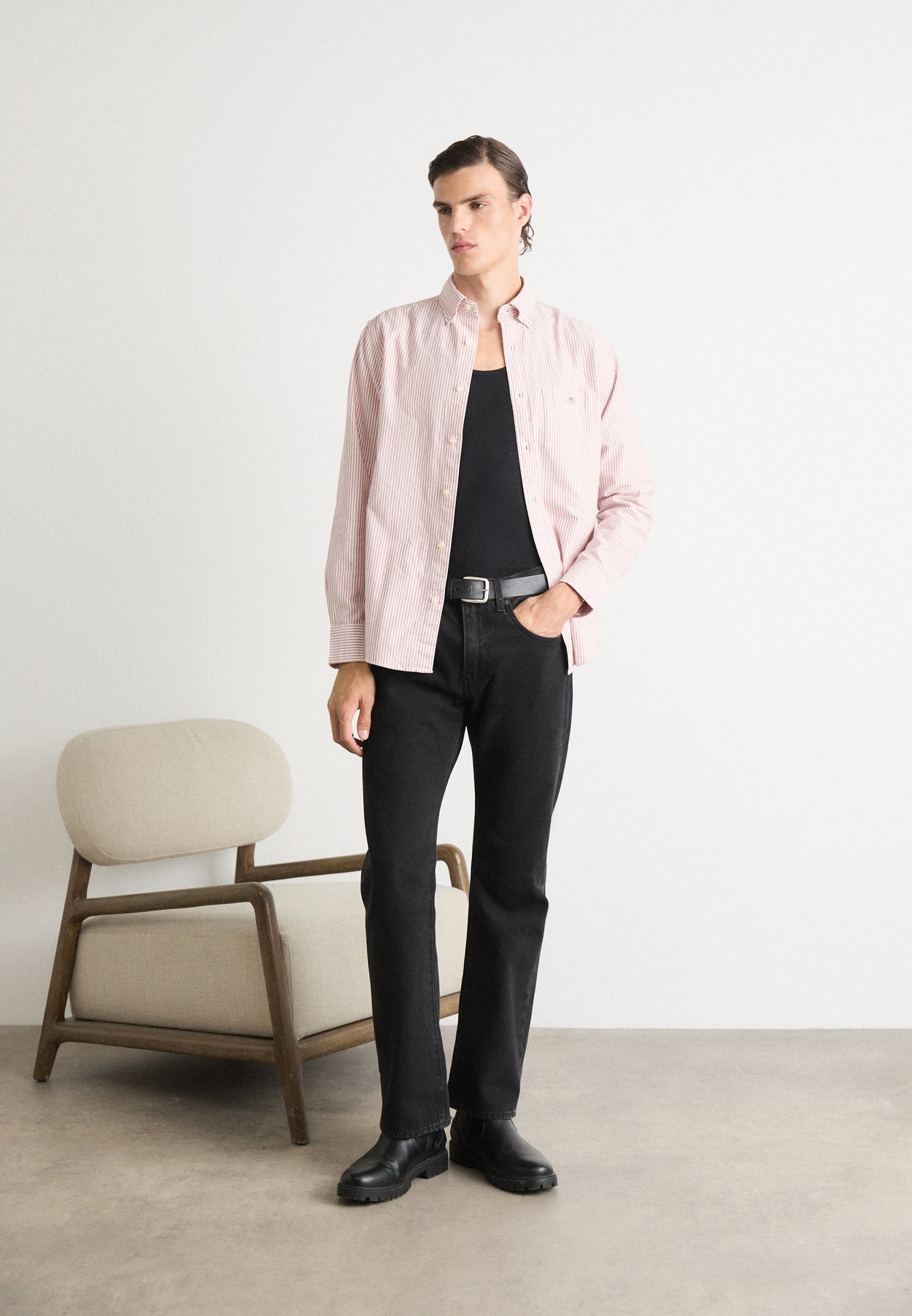 REG CLASSIC OXFORD STRIPE SHIRT