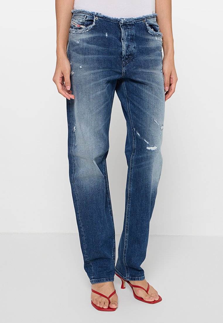 Diesel Straight leg jeans blauw Diesel Straight leg jeans blauw