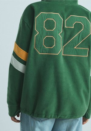 Fleece trui - green