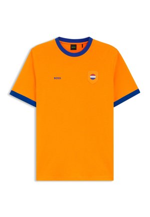 BOSS, BOSS TS_BB BC LUX TEE - T-shirts print - orange eleven