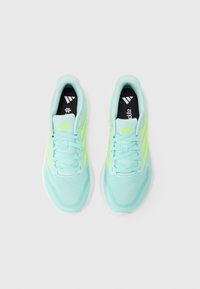 adidas Performance RUNFALCON - Scarpe da corsa su strada - semi flash aqua/lucid lemon/core black