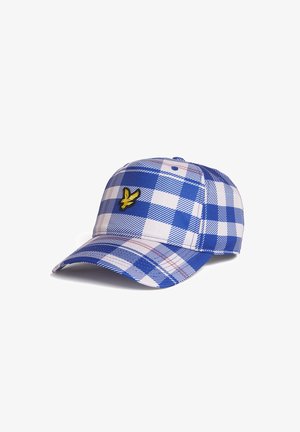 Lyle & Scott, LYLE & SCOTT HEADWEAR TARTAN CAP - Cap - x now blue