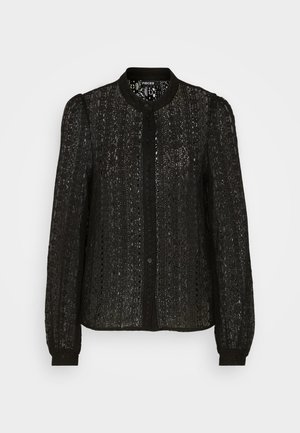 Pieces PCJIA SHIRT - Gombos blúz - black