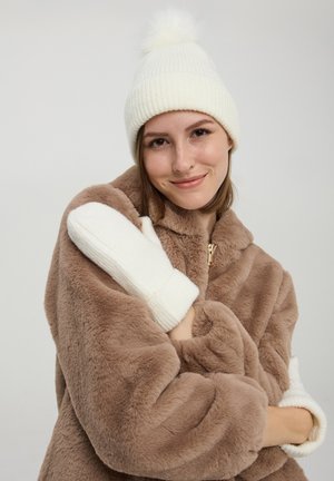 Terranova CON POMPON - Berretto - bianco lana