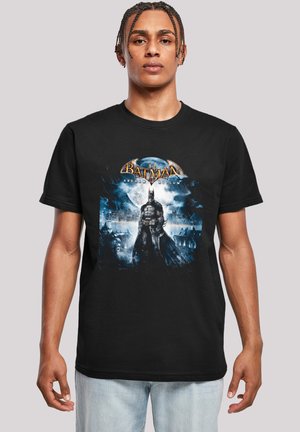 DC COMICS SUPERHELDEN BATMAN ARKHAM ASYLUM PALE MOONLIGHT - Print T-shirt - black