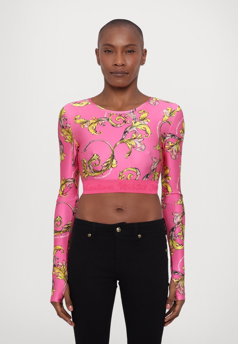 Versace Jeans Couture Topper langermet - rosa