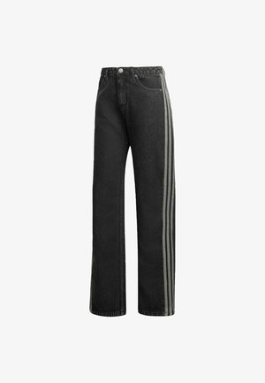 adidas Originals, FIREBIRD MID RISE STRAIGHT DENIM PANT - Jeans a sigaretta - true black denim