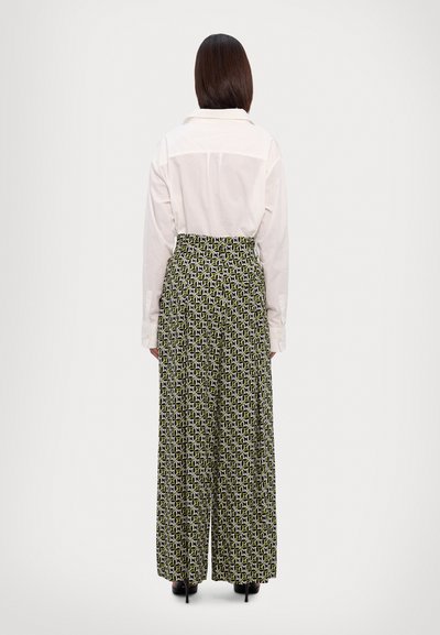 Diane von Furstenberg BELLINI PANTS - Hlače - green