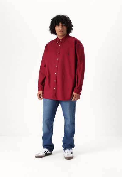 Polo Ralph Lauren Big & Tall GARMENT-DYED OXFORD SHIRT - Button down-skjorte - red carpet