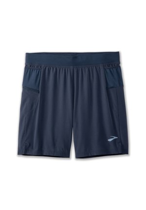 Brooks Sherpa 7" 2-in-1  - Pantaloncini sportivi - blue slate