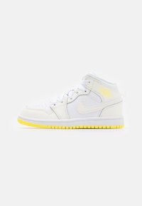 Jordan JORDAN 1 MID UNISEX - Krepšinio batai - sail/light laser orange/white