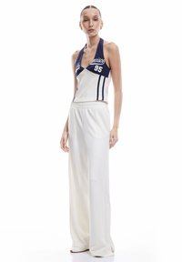 Koton HALTER NECK TANK - Toppi - beige