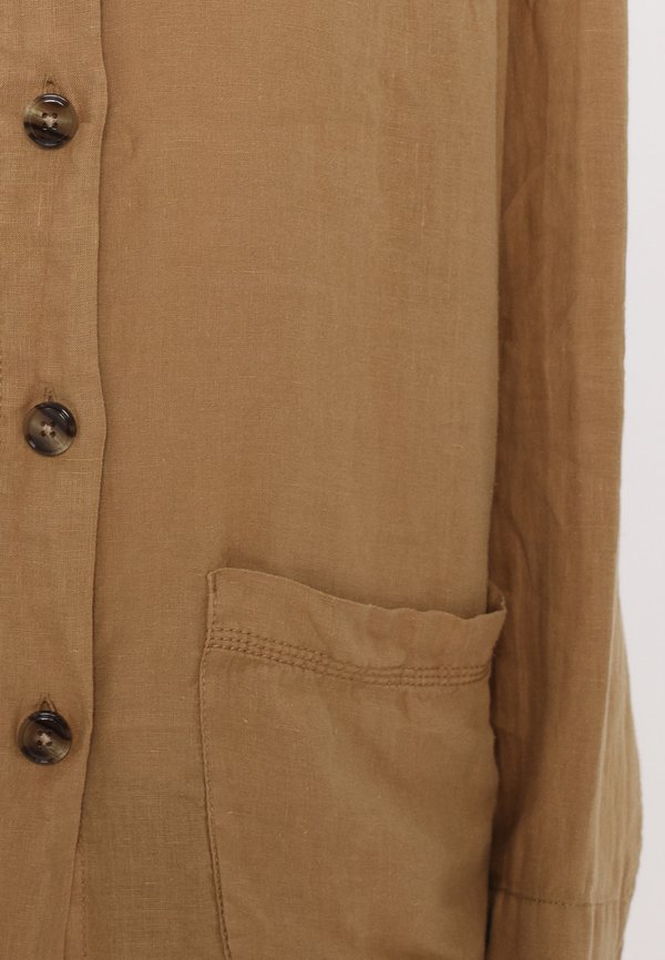 GIGA - Button-down blouse - sand3