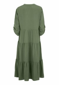 Cellbes of Sweden WITH FLOUNCES - Hverdagskjole - dark green
