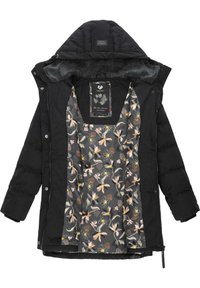 Ragwear ASHANI PUFFY - Zimní kabát - black