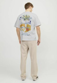 Jack & Jones RUNDHALS  - T-shirts print - bright white