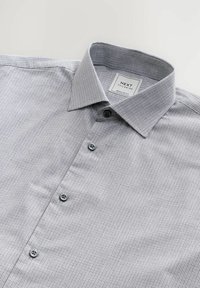 Next REGULAR FIT - CHECK SOFT TOUCH SMART LONG SLEEVE - Skjorter - light grey