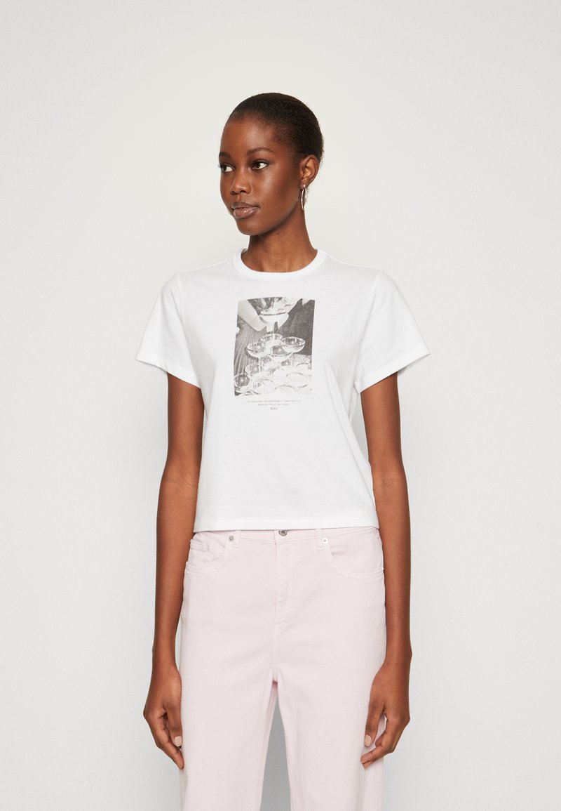 Abercrombie & Fitch SKIMMING PARTY PHOTOREAL GRAPHIC TEE Tshirt