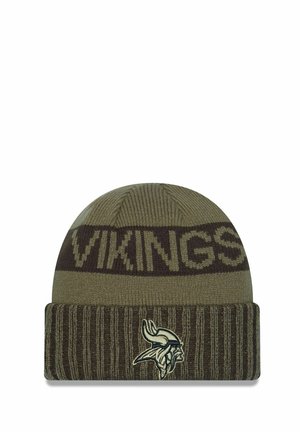 WINTER - SALUTE TO SERVICE MINNESOTA VIKINGS - Beanie - olive