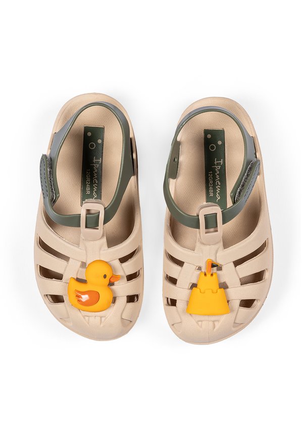 Badesandale – beige