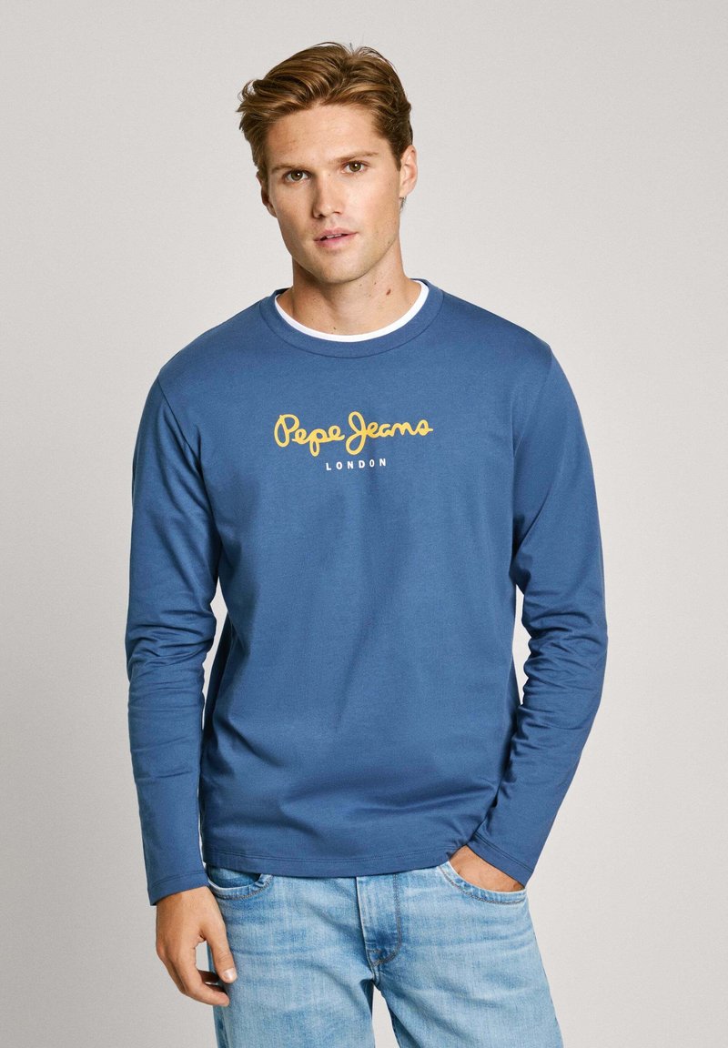 Pepe Jeans EGGO - Ilgarankovis viršutinės dalies drabužis - sterling blue