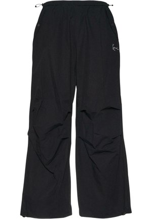 SMALL SIGNATURE PARACHUTE  - Stoffhose - black