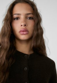 Stradivarius BUTTONED - Gilet - brown