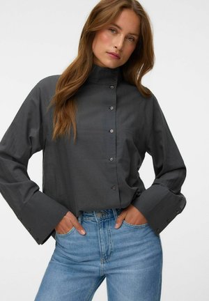 Vero Moda SHIRT VMMYA SHIRT - Skjortebluser - asphalt