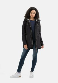 camel active LANGER - Wintermantel - black