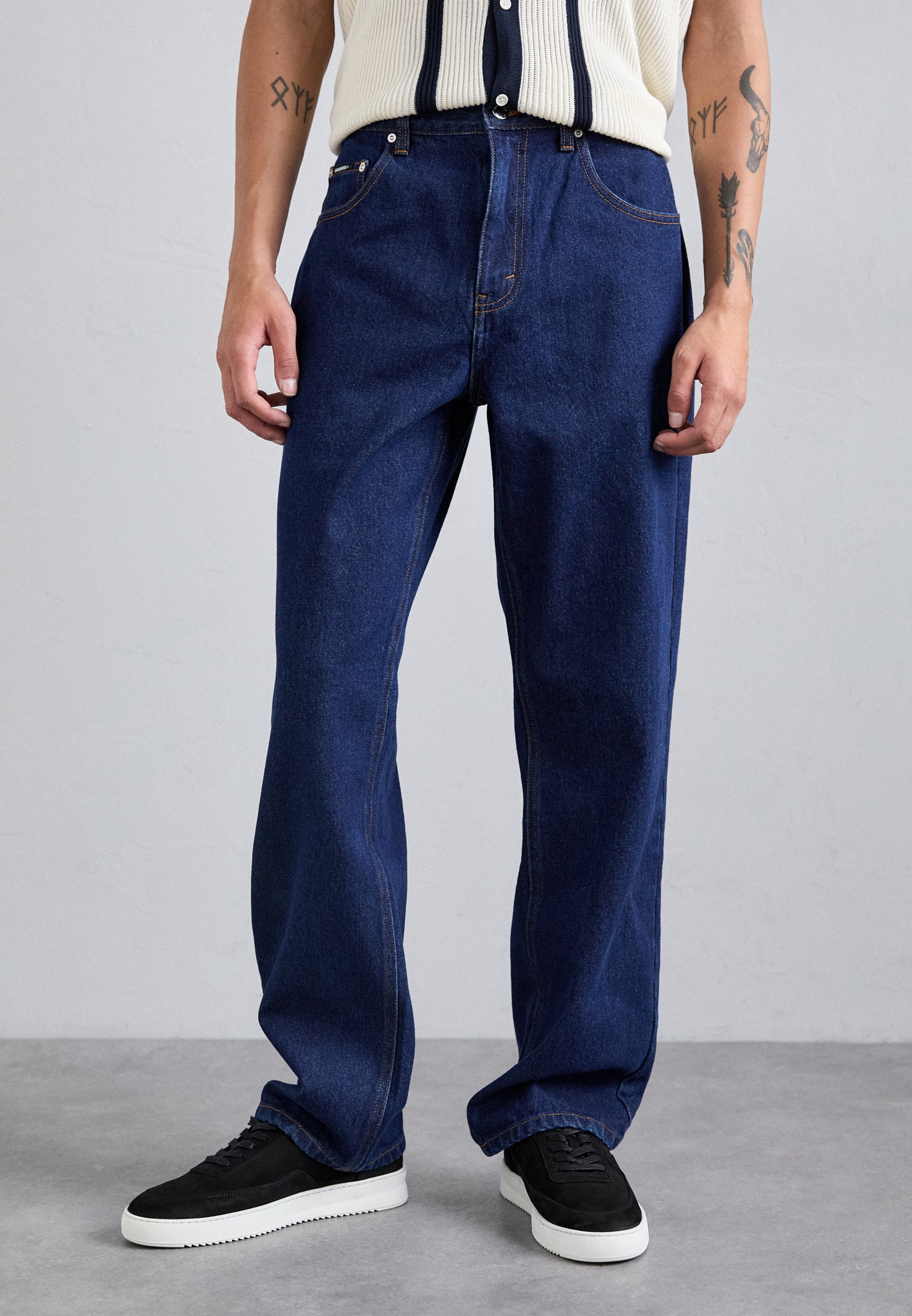 Noon Goons FLY DAZE PANT - Relaxed fit jeans - denim blue/blue