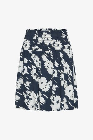 ICHI, IHLISA - A-snit nederdel - total eclipse flower print
