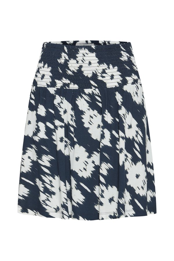 IHLISA - A-line skirt - total eclipse flower print3