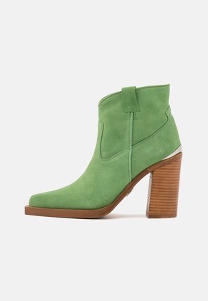 Botines de tacón - mint