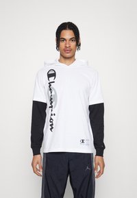 Champion BASKETBALL LONG SLEEVE - Pitkähihainen paita - white