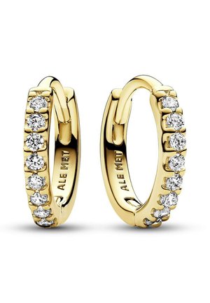 Pandora SPARKLING HUGGIE  - Náušnice - gold plated