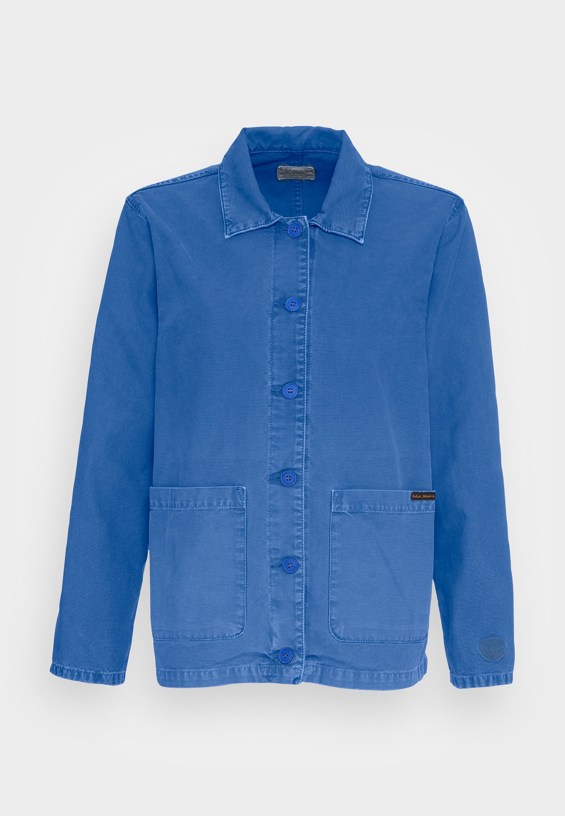 worker jacket blue