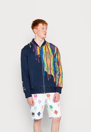 Zip-up sweatshirt - navy