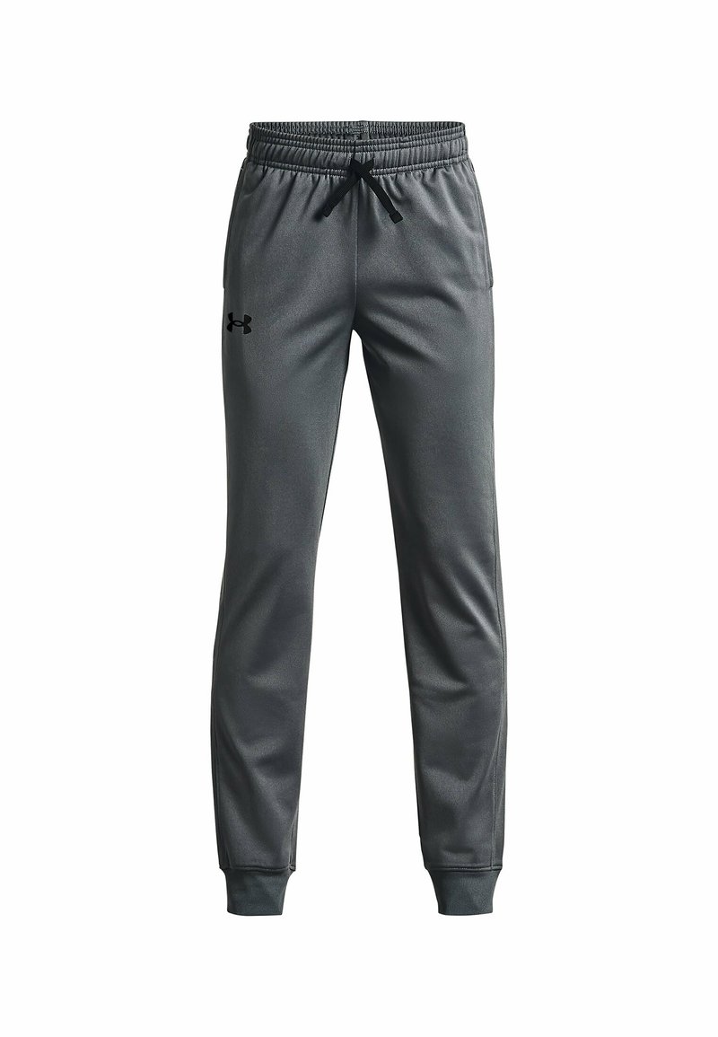 Under Armour - BRAWLER TAPERED - Träningsbyxor - pitch gray, Förstora