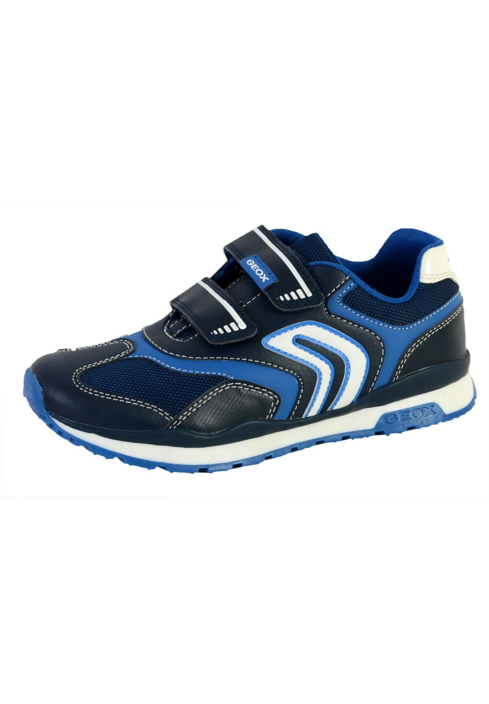 Geox BASKET GEOX ENFANT/GARÇONS J PAVEL B. - Sneaker low - navy/light blue/blau